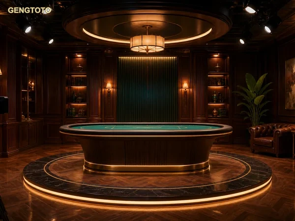 Tampilan meja Baccarat WL Live